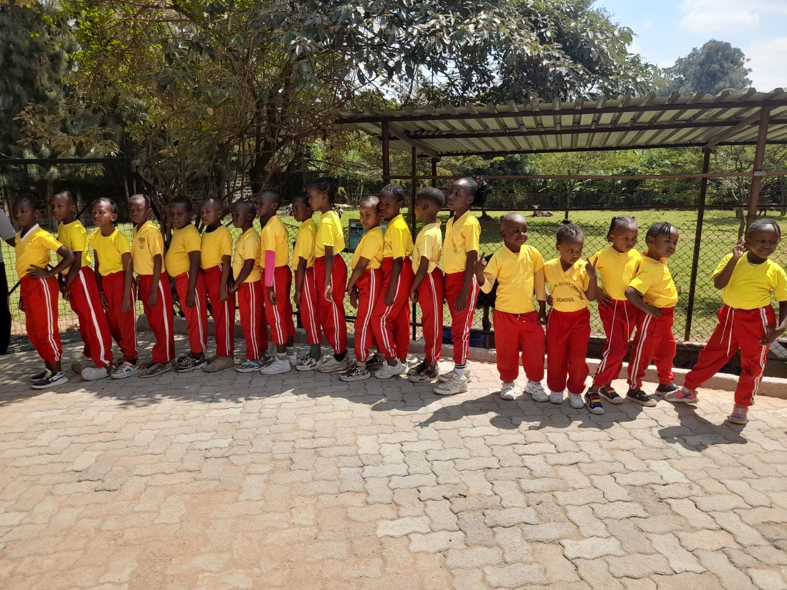 St. Jacinta learners enjoying an educational trip experience